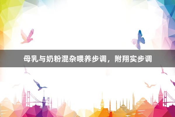 母乳与奶粉混杂喂养步调，附翔实步调